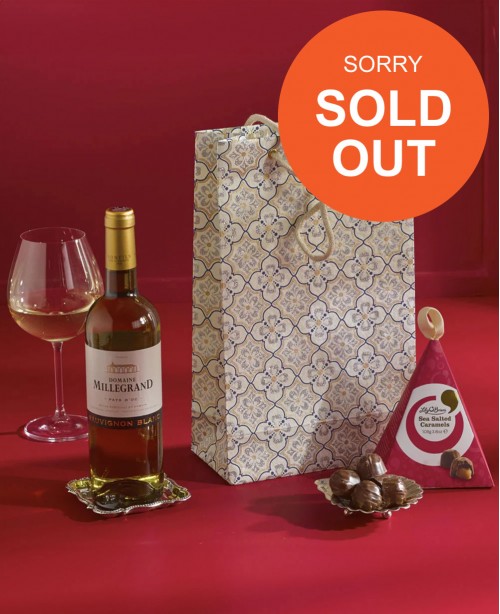 Because You Love White Wine Gift Bag <br/>(Wine Hamper)