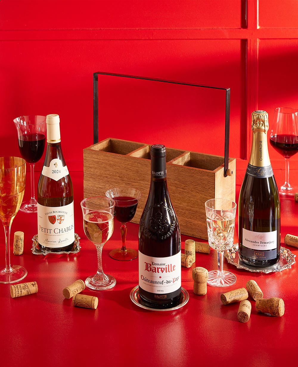Signature French Wine Caddy<br/>(Corporate Gifts) Signature French Wine Caddy<br/>(Corporate Gifts)